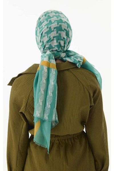 Fenza Patterned Fresh Shawl F139-06