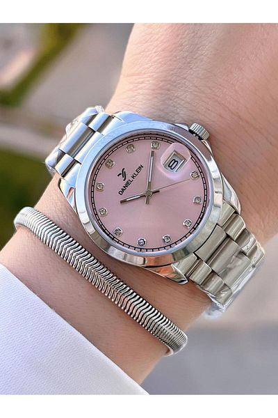 Daniel Klein Steel Cord 30 Mt Water Resistant Women's Wristwatch + Bracelet BDK.1.10629