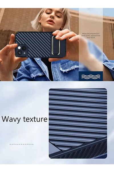 Generic Iphone 14 Pro Max Case 6.7 Inch Soft Flocking Lining Shockproof Anti-fingerprint Wireless Charging