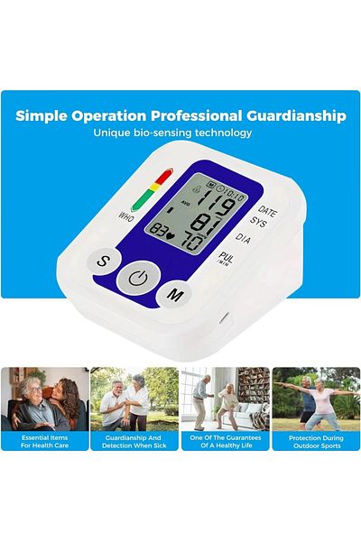 Choice Arm Blood Pressure Monitor Pressure Sensor Monitor BP Automatic Tonometer Digital Tensiometer LED...