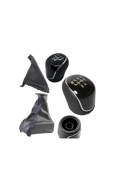 ZETOTO Vectra a Gear Shift Gaiter Hand Brake Gaiter Leather Gear Shift Knob Set of Three