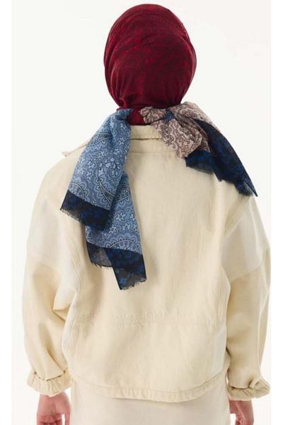 Fenza Patterned Fresh Shawl F130-06