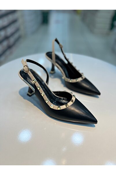 Alphus Pantofi cu toc elegant pentru femei Vollex cu detaliu de capse