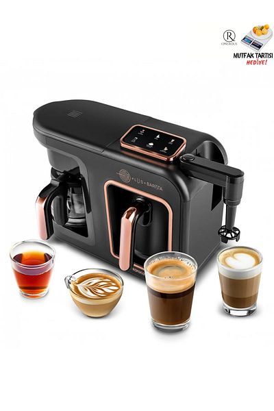 Karaca Latte Turk-Cappuccino Preparation - Filter Coffee Tea and Sucouz Drink