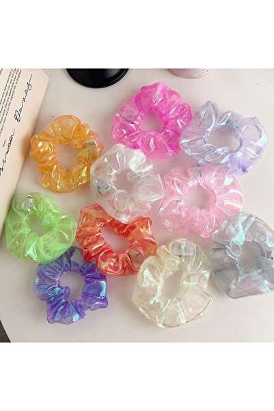 Choice 10 قطع من أشرطة الشعر المضيئة LED بألوان مختلطة للنساء - أشرطة شعر مرن...