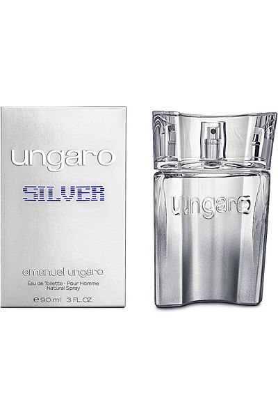 EMANUEL UNGARO Emanuel Ungaro Ungaro Silver For Men Eau De Toilette 90ml