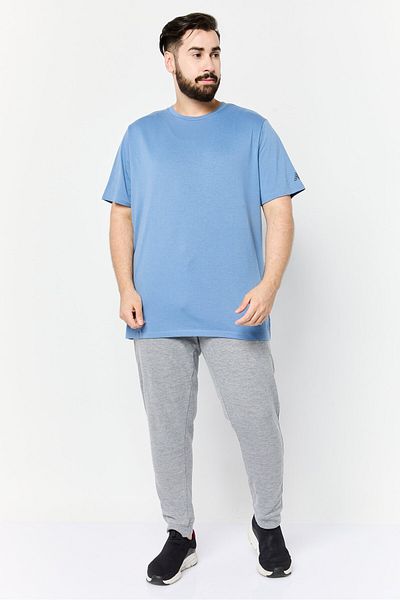 New Balance Men Sportswear Fit Short Sleeve Outdoor T-shirt, Slate Blue