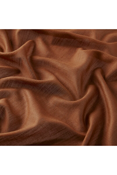 ipekevi New Copper Plain Cotton Silk Shawl