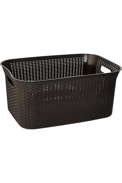 COOYA Laundry Basket, Versatile Storage for Dirty Clothes, Baby Toys, and Living Room, Black
