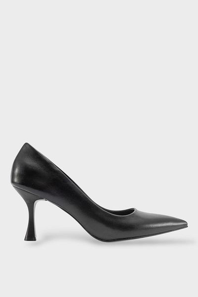 Liger Pantofi de damă cu toc negru - 8 cm