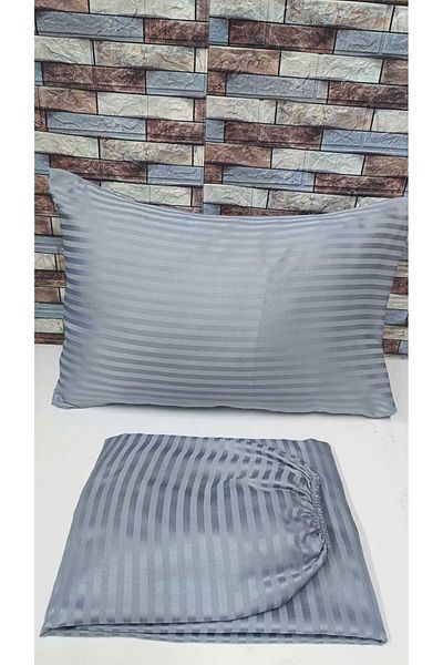 GASEL ÇARŞI Double Satin Elastic Sheets Set (160X200 & 180X200)