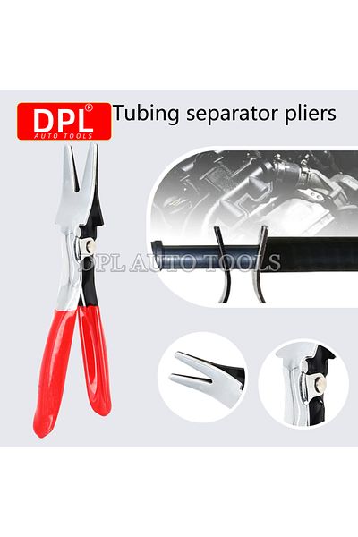Choice RED Automobile Tubing Oil Pipe Separation Clamp Joint Tightening Pliers Fuel Filters Hose Tube Buckl