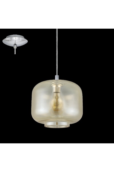 Eglo 49269 - Sarkıt Lamba Brıxham 1xe27/60w/230v