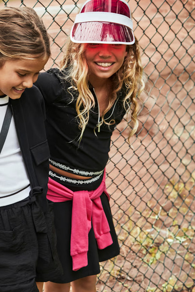 MAYORAL 0698888-29 طقم أسود طقم أسود أورمي تنورة 10/16