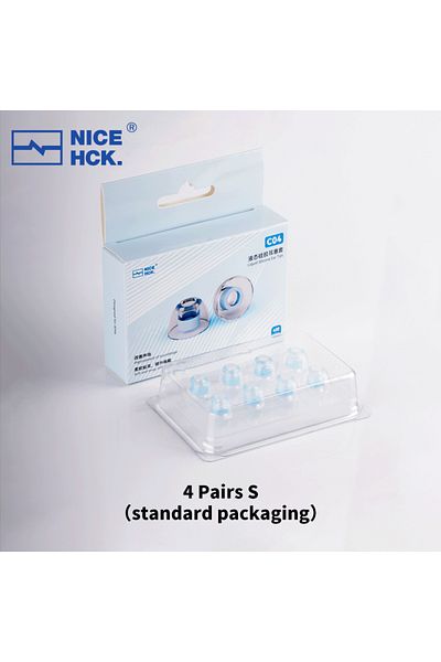 NICEHCK 4 Pairs S NICEHCK C04 Liquid Silicone Eartips Noise Lsolating Soft Expand Soundstage IEMS Accessory