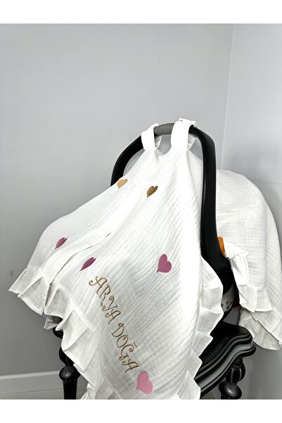 Koala Tasarım Puset Örtüsü İsimli Müslin