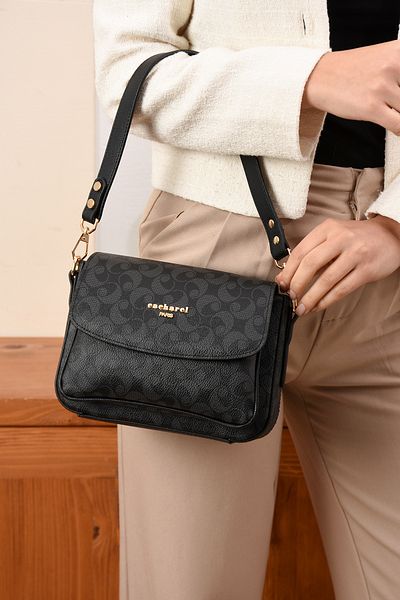 Cacharel Paris Women's Shoulder and Hand Bag Imported Fabric a Quality