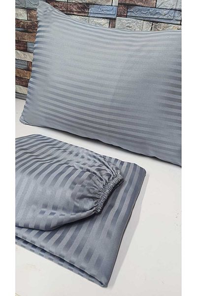 GASEL ÇARŞI Double Satin Elastic Sheets Set (160X200 & 180X200)