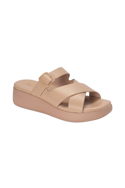 BATA Comfit Platform Slide Sandals
