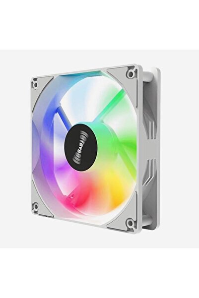Choice1 Fixed Color WHITE WHITE TEUCER P1 PC Fan Big 4in 120mm 12V RGB Color ...