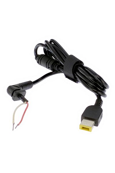 Choice black DC Tip Plug Connector Cord Laptop Power Cable for Lenovo Thinkpad Yoga Square Connector Charge