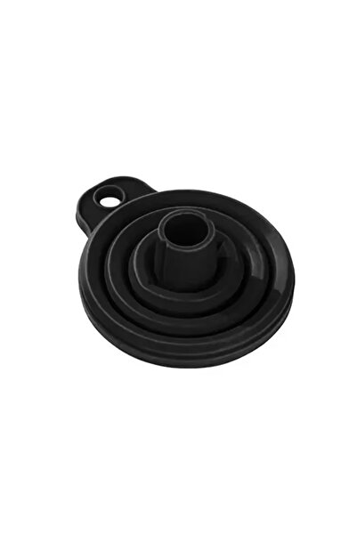 Choice3 1Pcs 1 Pcs Black Car Engine Funnel Universal Silicone Liquid Funnel W...