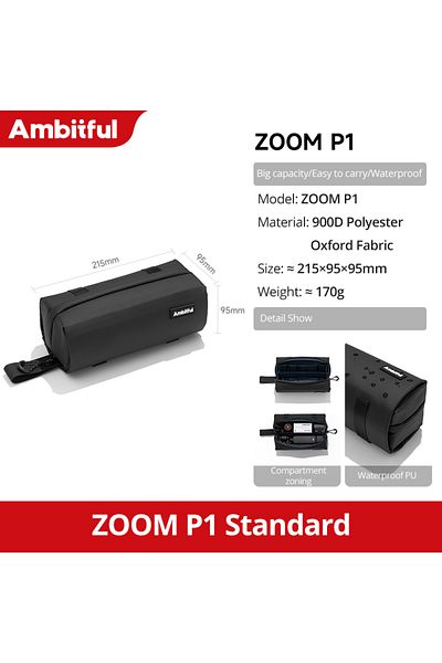 AMBITFUL Zoom P1 Ambitful P1 Portable Camera Storage Soft Bag for DJI Osmo Pocket 3 Insta360 GoPro 10 Protect