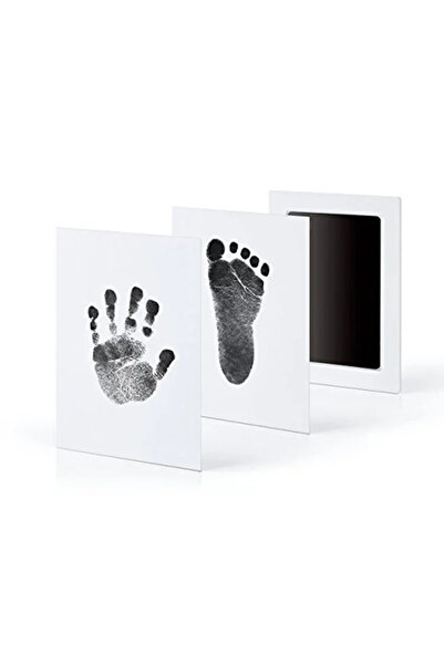 Choice C14-Black Safe Non-toxic Baby Footprints Handprint No Touch Skin Inkle...