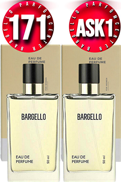 Bargello 171 Kadın Parfüm Floral 50 ML EDP + Bargello ASK1 Kadın Parfüm Flora...
