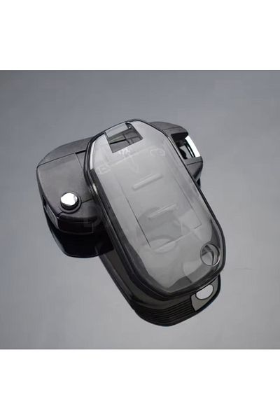 YıldızTuning Citroen C2 Transparent-Smoked Switch Case Cover