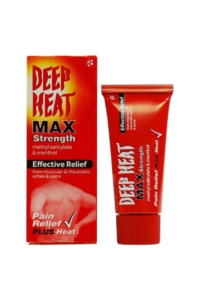 Deep heat ديب فيت ماكس سترينجث 35 جرام (الحد الأقصى)