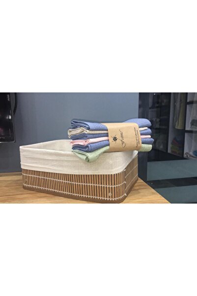 Fame Home Damalı Pike Mutfak Kurulama Bezi Alman Peçetesi Torşon 40 x 60 Cm 6' lı Set %100 Pamuk