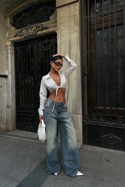 Joana Blugi Dam Oversize Albastri Taylor