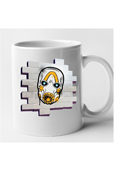 OEM Cană albă personalizată Fortnite - Spray Psycho, Inovatix®. 330 ml