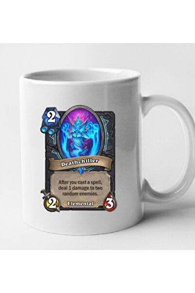 OEM Εξατομικευμένη Λευκή Κούπα Hearthstone - Deathchiller, Inovatix®. 330 ml