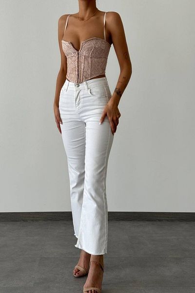 Joana Blugi Regular Fit Albi Lacarino