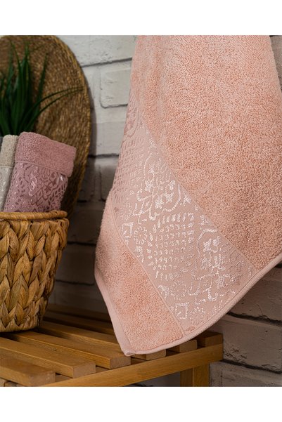 Hazangülü Buldan Production Wedding Dowry Jacquard Emerald 6 Piece Kitchen Towel I 30x50
