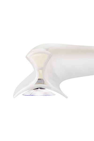 sharpdo Removable Self-Adhesive Waterproof Strip for Bathroom and Toilet, with Silicone Suction Cup