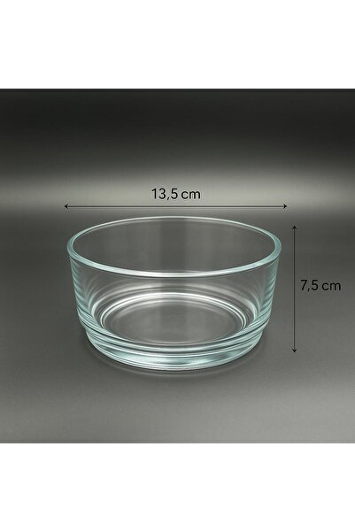 BEBÜTO Bebüto Şeffaf Cam Mum 13.5 X 7.5