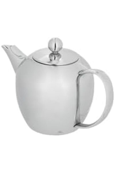 ALSAIF Practical 800ml tea kettle from Saif, heat-resistant, silver color