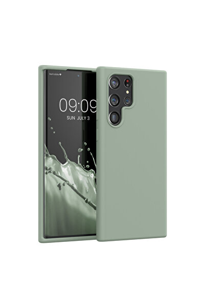 KWmobile Θήκη για Samsung Galaxy S22 Ultra, Σιλικόνη, Πράσινη, 56765.172