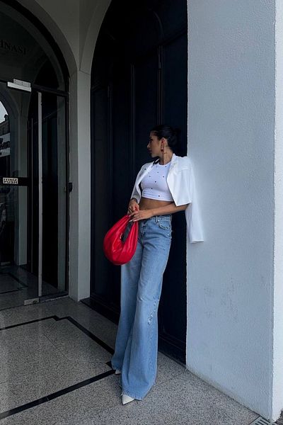 Joana Blugi Dam Oversize Albastri Skyler