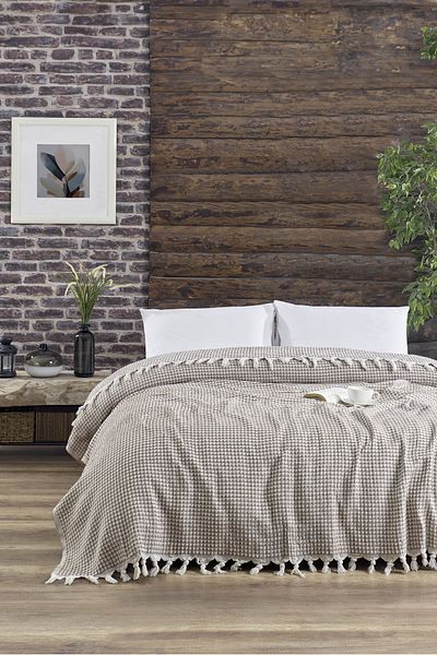 ENESSA Double Pike 200X235 cm Pyramid Bedspread