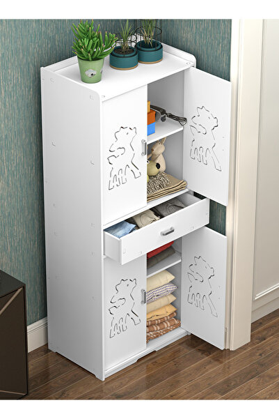 sharpdo Floor to Floor Waterproof Storage Rack and Storage Cabinet in Bathroom and Bathroom 40*30*120cm