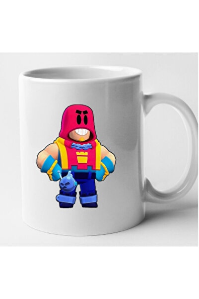 OEM Cană albă personalizată Brawl Star - Grom, Inovatix®. 330 ml