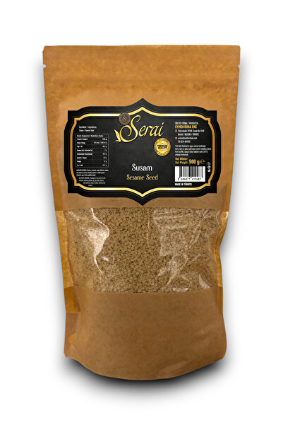 Serai Susam - 500g - (Kabuksuz) - (Kavrulmuş)