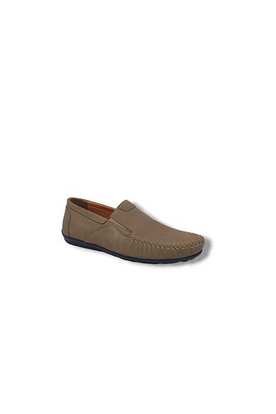 Zerhan Modesa 269 Ανδρικά Sand Nubuck Δερμάτινα Loafer Παπούτσια