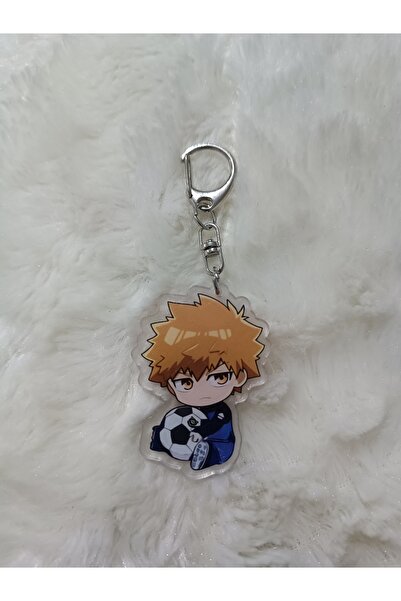mertfigur Blue Lock Rensuke Kunigami Acrylic Keychain Charm Bag Ornament (4-5 cm)