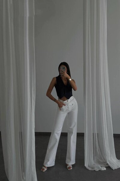 Joana Τζιν Elowyn Λευκό Κανονικής Εφαρμογής