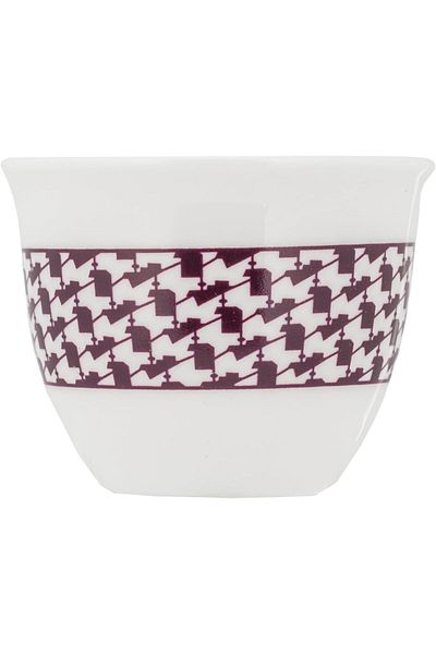Generic ALSAIF Rasi 12-Pieces Arabian Coffee Cup Set,porcelain, ideal for serving coffee at various events,